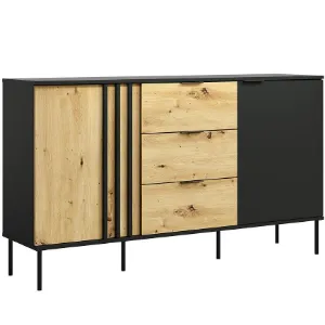 Obrazek Komoda 2D3SZ RiminI 03 czarny/artisan