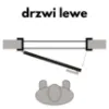Obrazek Drzwi wewnętrzne ALVERO 1*5 70L Biały WC+PODC