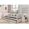 Obrazek Łóżko dziecięce Classic 1 Biały 80x160