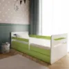 Obrazek Łóżko dziecięce Tomi+M Zielony 80x140