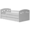 Obrazek Łóżko dziecięce Julia +M Mix Szary 80x160