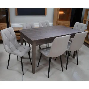 Obrazek Zestaw Stół I Krzesła 1+6 Tadziu