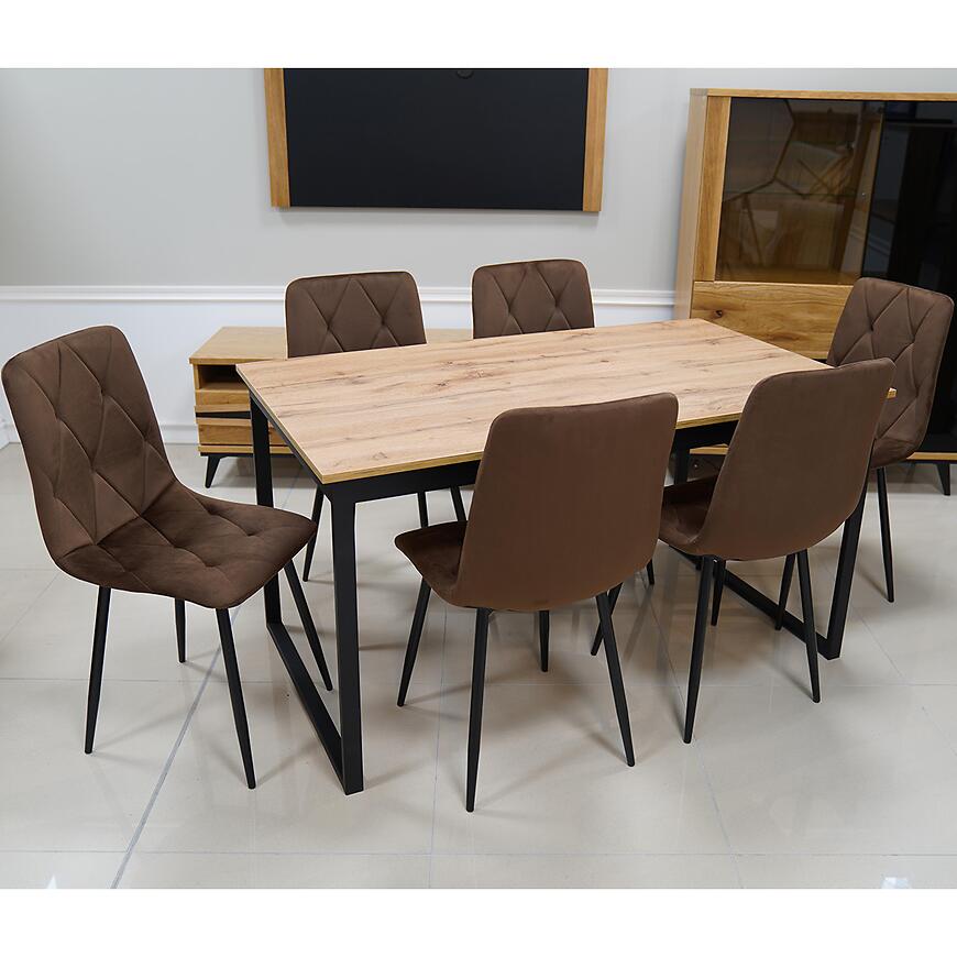 Zestaw Stół I Krzesła 1+6 Wiesiu