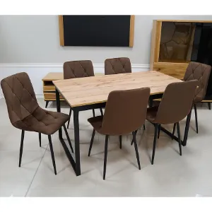 Obrazek Zestaw Stół I Krzesła 1+6 Wiesiu