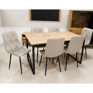 Obrazek Zestaw Stół I Krzesła 1+6 Jakub