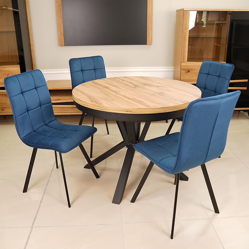 Zestaw Stół I Krzesła 1+4 Saba