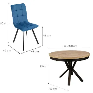 Obrazek Zestaw Stół I Krzesła 1+4 Saba