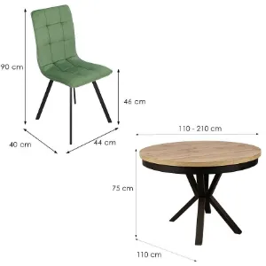 Obrazek Zestaw Stół I Krzesła 1+4 Orest