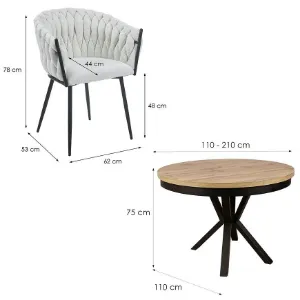 Obrazek Zestaw Stół I Krzesła 1+4 Antoni