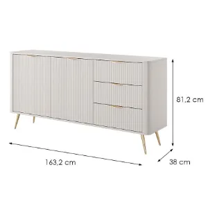 Obrazek Komoda Lante C 163 2D3S beige