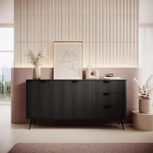Obrazek Komoda Lante 163 2D3S black