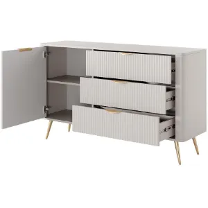 Obrazek Komoda Lante D 138 D3S beige