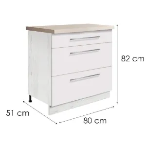 Obrazek Szafka kuchenna Creativa 22D biały