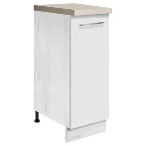 Obrazek Szafka kuchenna Creativa 26D dolna + kosz cargo biały