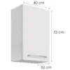 Obrazek Szafka kuchenna Creativa 31G biały