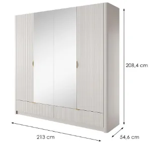 Obrazek Szafa Lante H 213 Beige