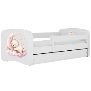 Obrazek Łóżko dziecięce Babydreams+SZ+M biały 80x160 sen