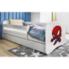 Obrazek Łóżko dziecięce Babydreams+SZ+M biały 80x160 Spider-man