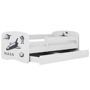 Obrazek Łóżko dziecięce Babydreams+SZ+M biały 80x180 Nasa