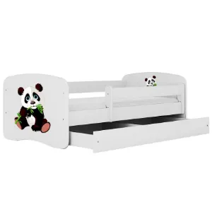 Obrazek Łóżko dziecięce Babydreams+SZ+M biały 80x180 panda 2