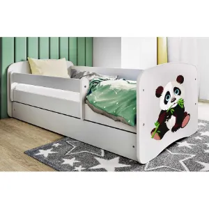 Obrazek Łóżko dziecięce Babydreams+SZ+M biały 80x180 panda 2