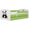 Obrazek Łóżko dziecięce Babydreams+SZ+M zielony 80x160 panda 2