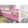 Obrazek Łóżko dziecięce Babydreams+SZ+M różowy 70x140 sen