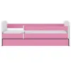 Obrazek Łóżko dziecięce Babydreams+SZ+M różowy 80x160 sen