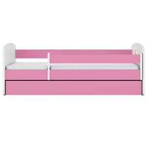 Obrazek Łóżko dziecięce Babydreams+SZ+M różowy 80x160 sen