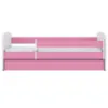 Obrazek Łóżko dziecięce Babydreams+SZ+M różowy 80x180 sen