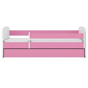 Obrazek Łóżko dziecięce Babydreams+SZ+M różowy 80x180 sen