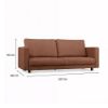 Obrazek Sofa 3-osobowa rozkładana Linea teracota
