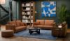 Obrazek Sofa 3-osobowa rozkładana Linea teracota