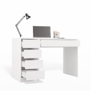 Obrazek Biurko z szufladami Artos 120 cm białe