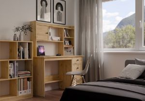 Obrazek Biurko z nadstawką Estera 120 artisan