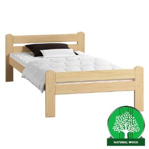 Łóżko Dorota 90x200 sosna bez stelaża