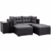 Obrazek Komplet technorattan Centros black