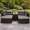 Obrazek Komplet technorattan Centros black