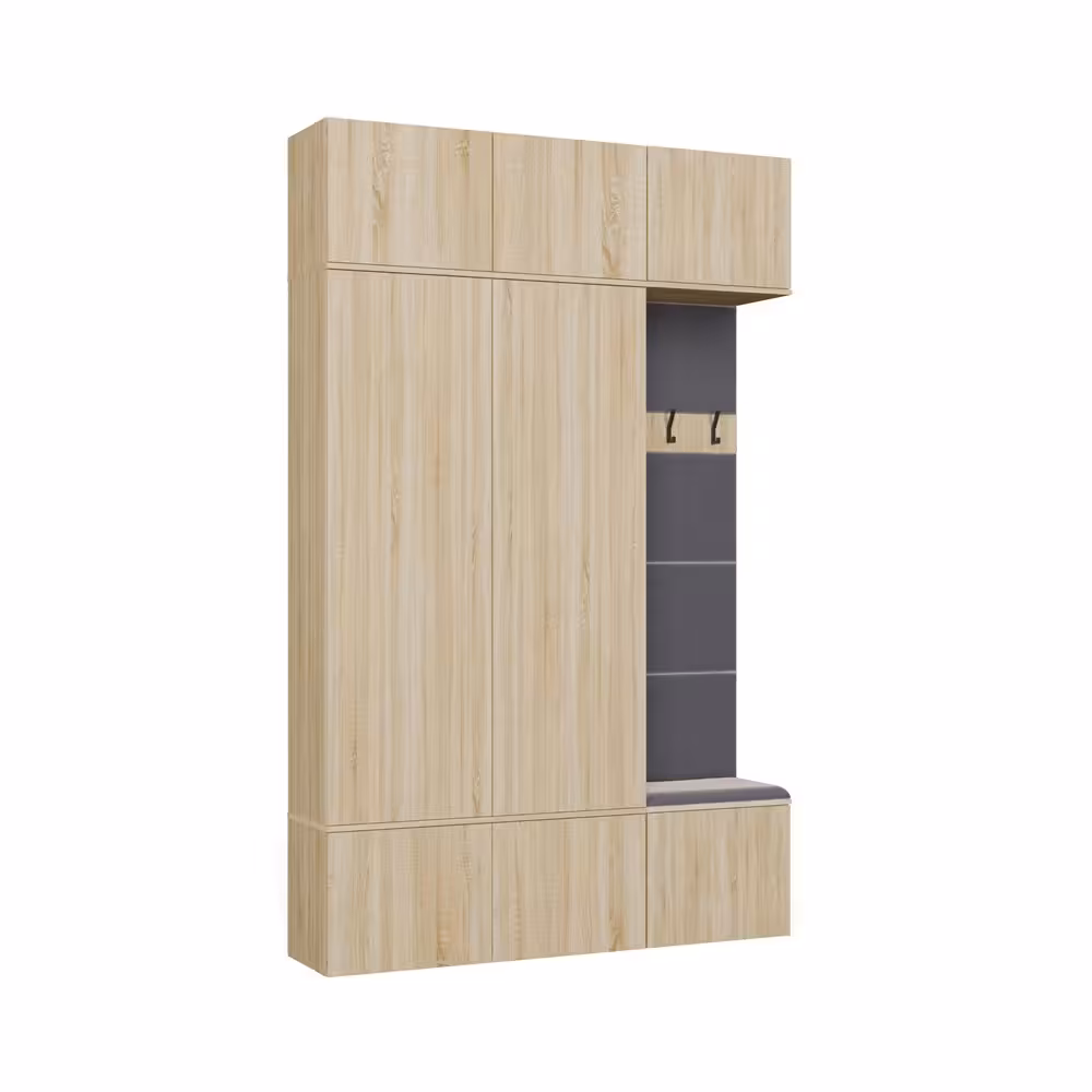 Garderoba z wieszakiem Hamar III 2SZ1W dab sonoma