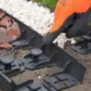 Obrazek Zestaw obrzeży SE45BOX (4 obrzeża)  + 12 kotew mocujących zielony