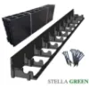 Obrazek Obrzeże ogrodowe SB45 Stella Green czarny