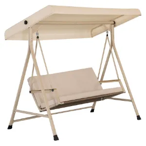 Obrazek Huśtawka ogrodowa YF-SW209K beżowa