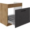 Obrazek Szafka kuchenna Vigo grafit mat 80ZL 1S BB