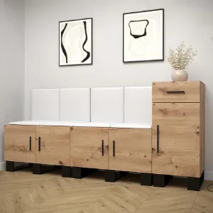Obrazek Garderoba z wieszakiem Artin dąb artisan