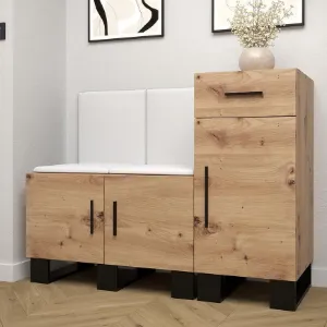 Obrazek Garderoba z wieszakiem Artin dąb artisan