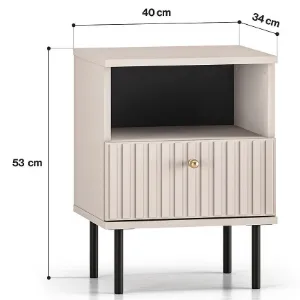 Obrazek Szafka Nocna Sophie 24 Cashmere