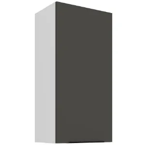 Obrazek Szafka kuchenna Aria-GR/WH anti fingerprint 45G-90 1F