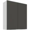 Obrazek Szafka kuchenna Aria-GR/WH anti fingerprint 80G-90 2F