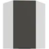 Obrazek Szafka kuchenna Aria-GR/WH anti fingerprint 60X60 GN-90 1F (45°)