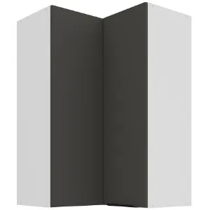 Obrazek Szafka kuchenna Aria-GR/WH anti fingerprint 60X60 GN-90 2F (90°)